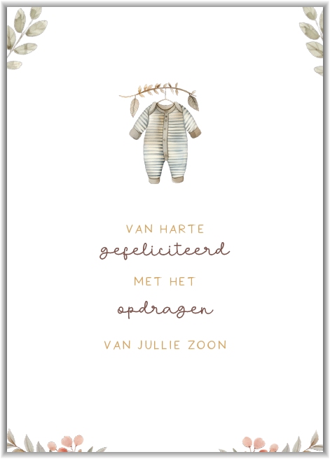 Opdragen zoon