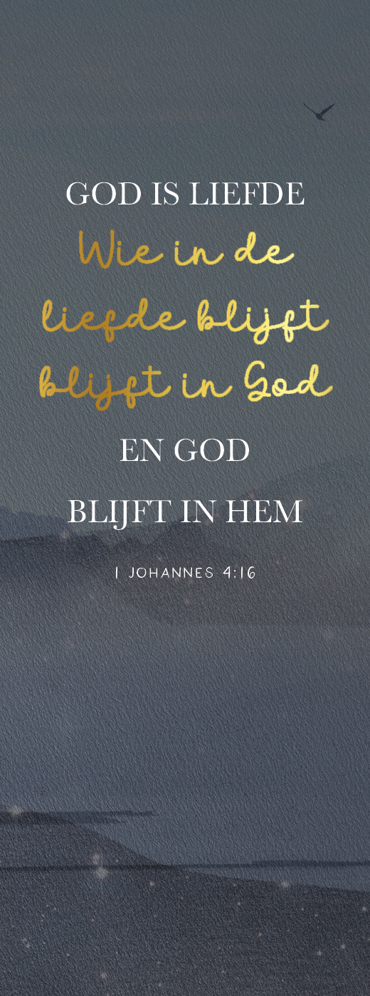 Boekenlegger God is liefde