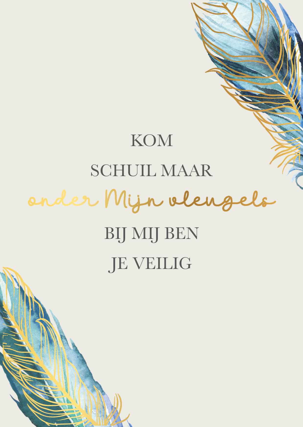 Kom schuil maar