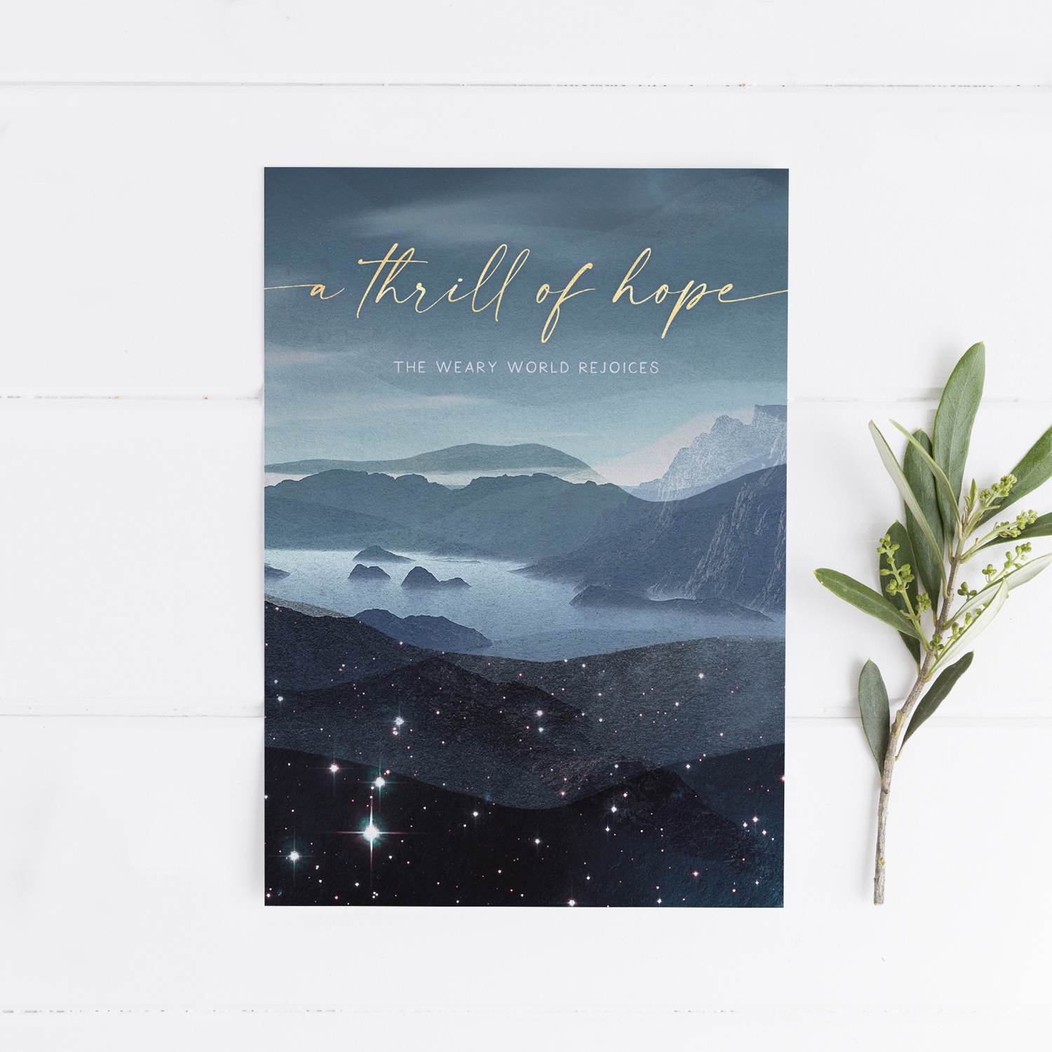 A thrill of hope