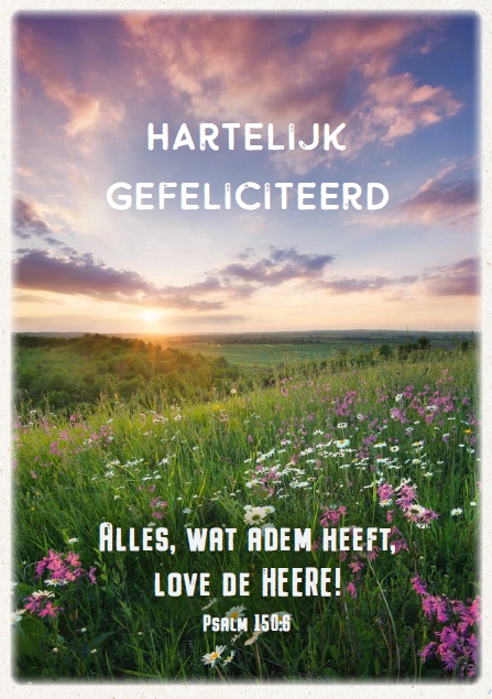 Gefeliciteerd