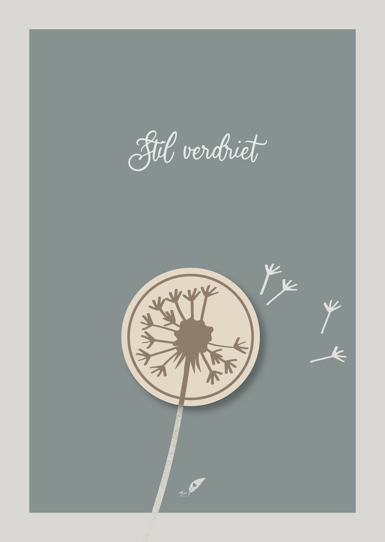 Stil verdriet
