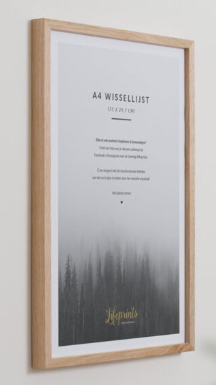 Wissellijst A4