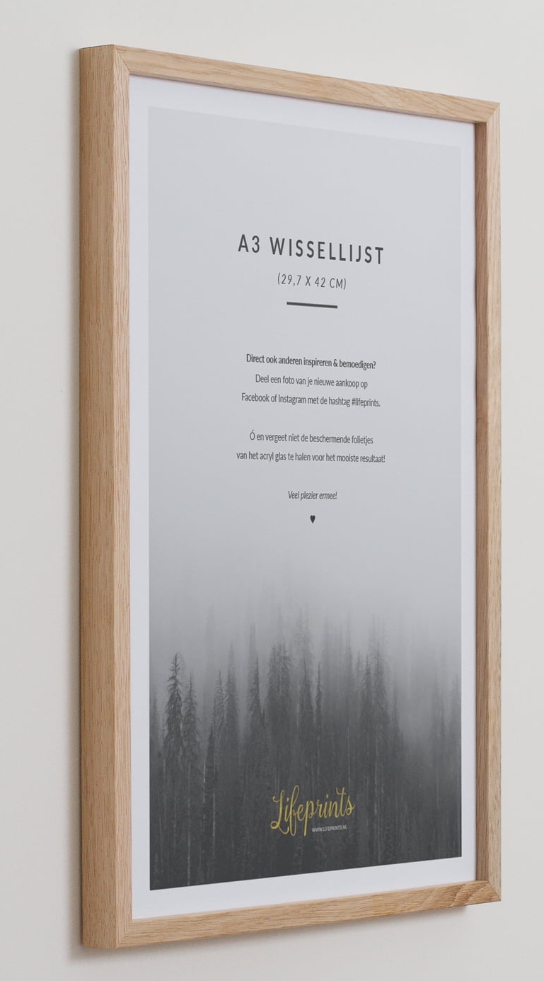 Wissellijst A3