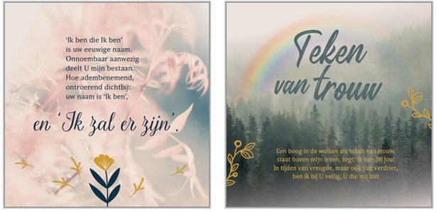 Mapje Notecards Ik zal er zijn