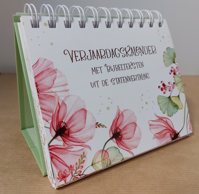 Bureauklapper Verjaardagskalender SV