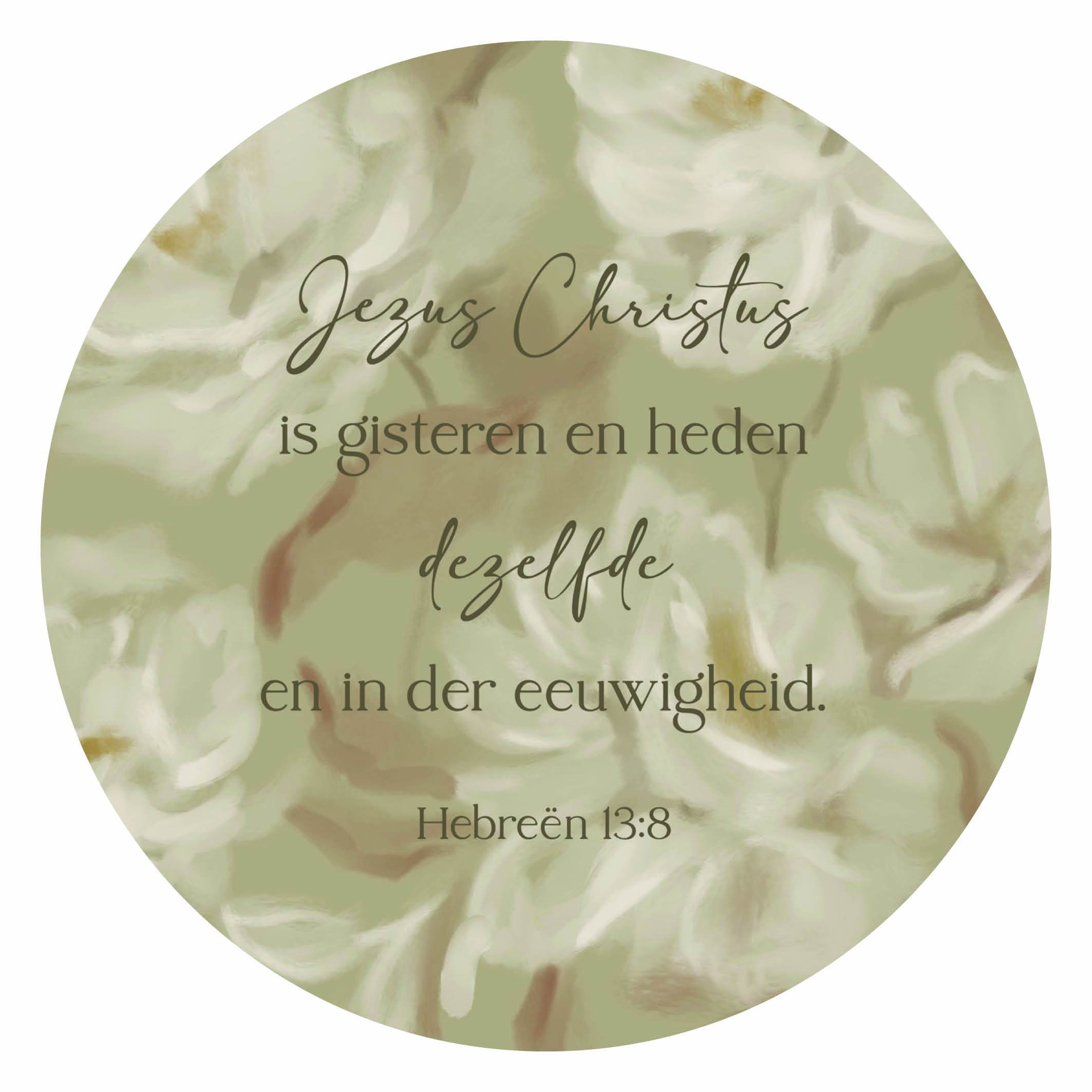 Muurcirkel Jezus Christus is