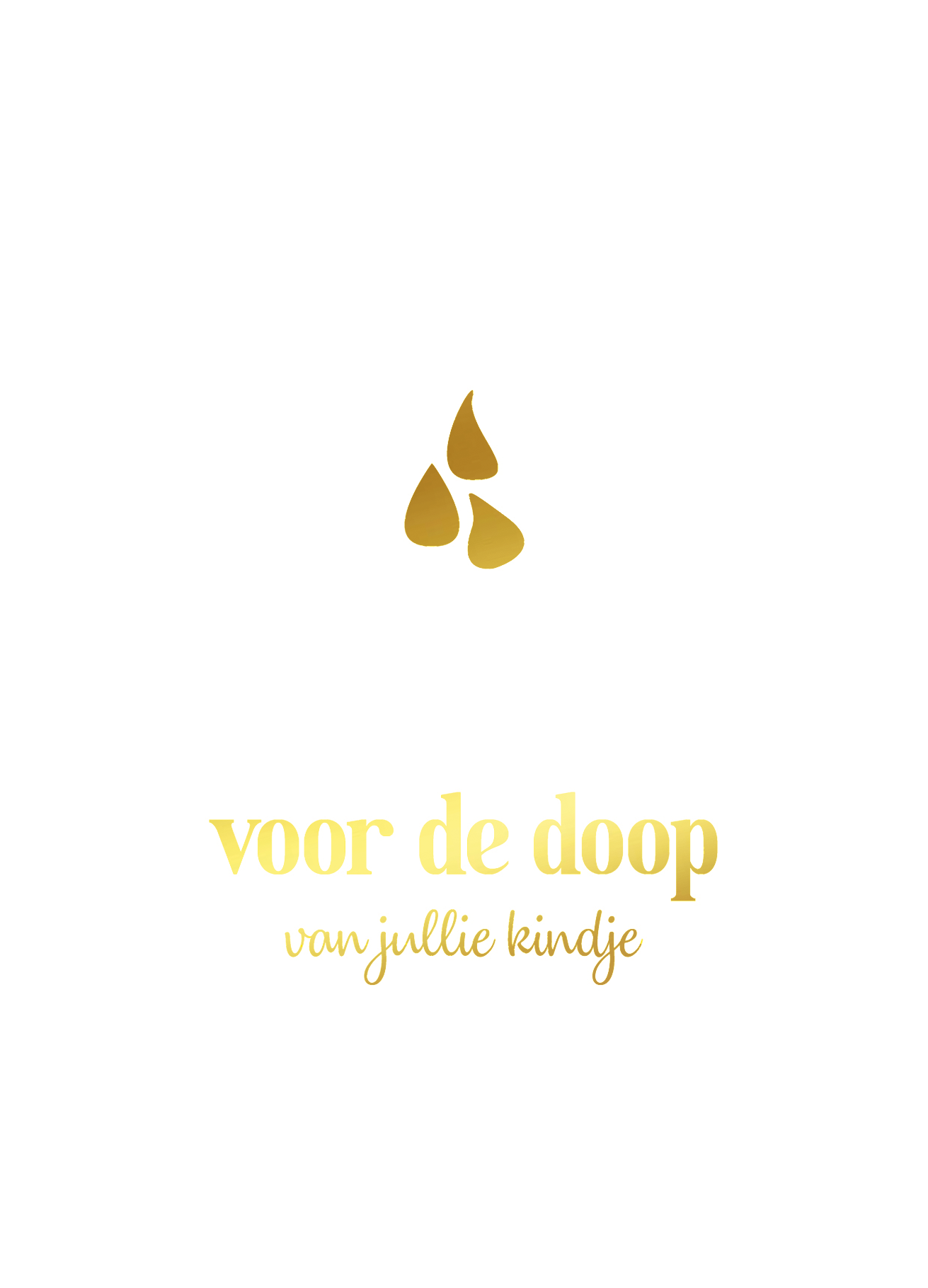 Doop kindje