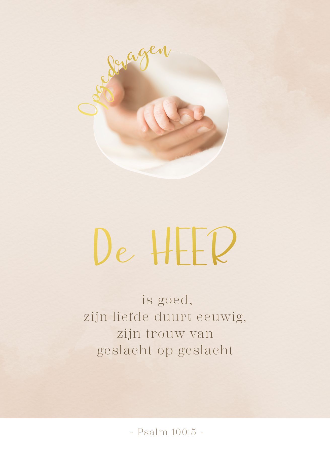 Opdragen