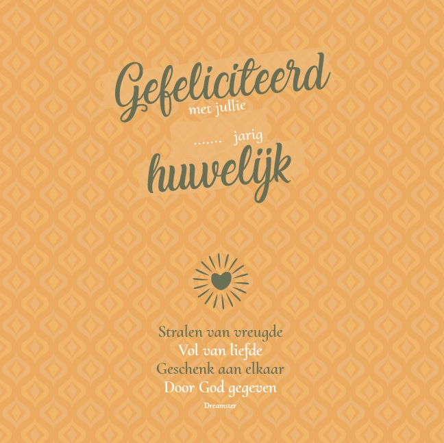 ... jarig huwelijk