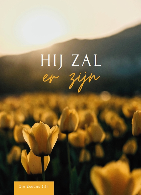 Hij zal er zijn