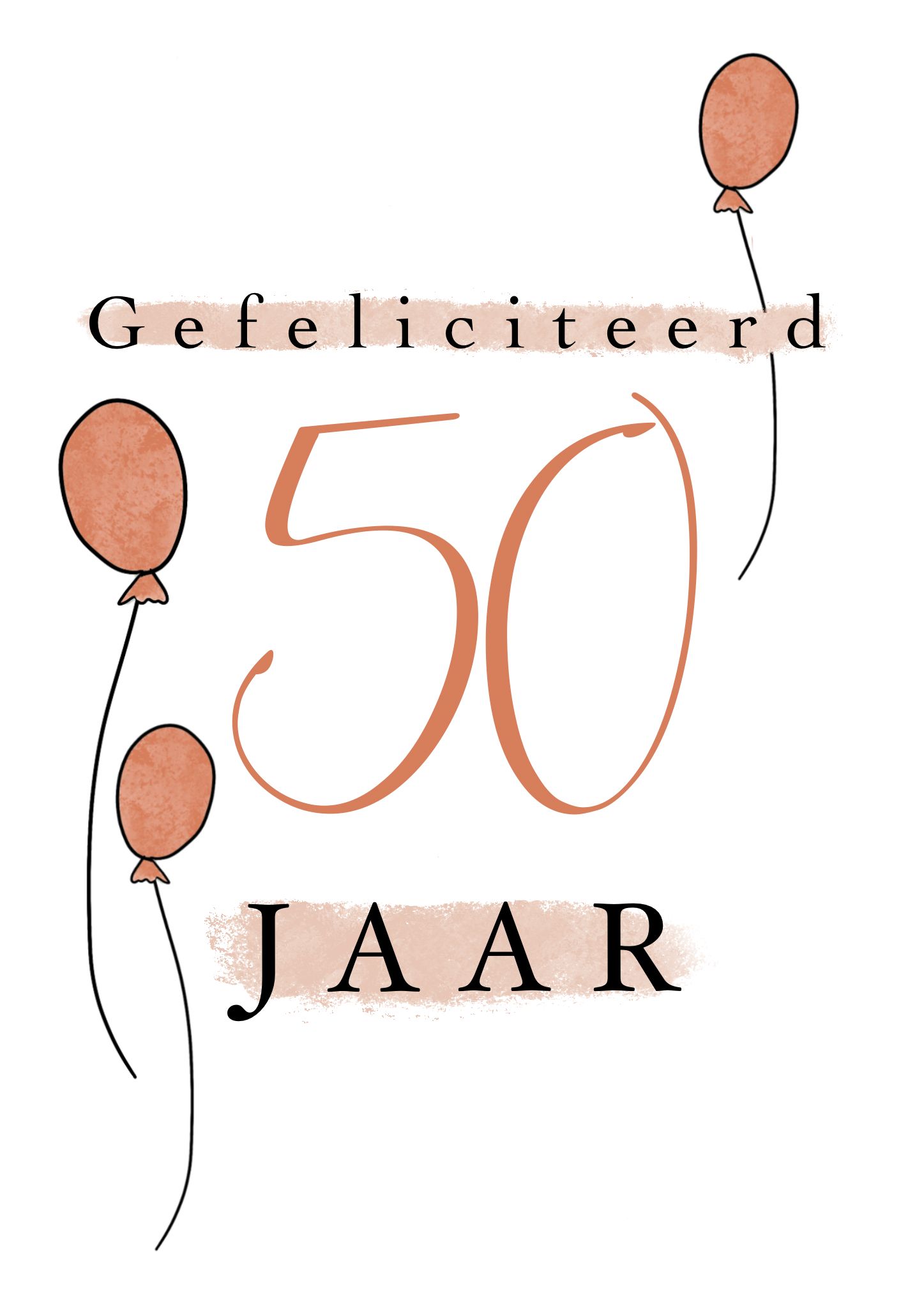 Gefeliciteerd 50 jaar