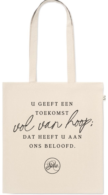 Linnen tas U geeft een toekomst