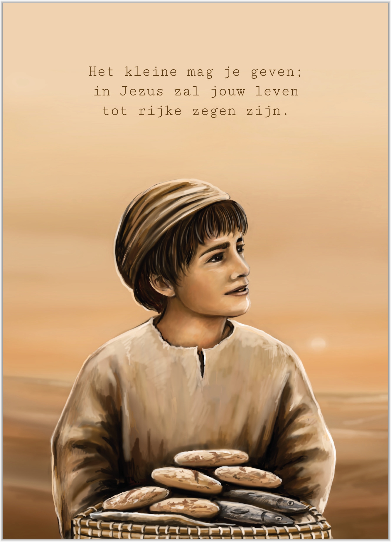 Het kleine mag je geven;