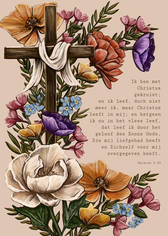 Ik ben met Christus gekruist