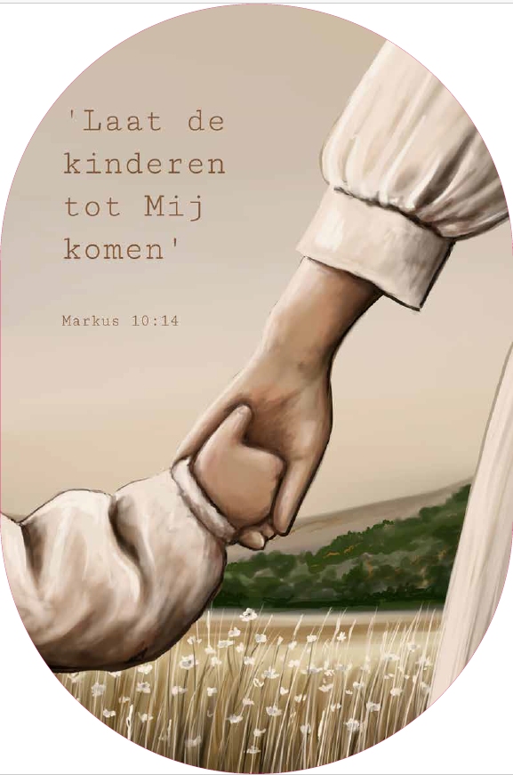 Muurdecoratie Laat de kinderen