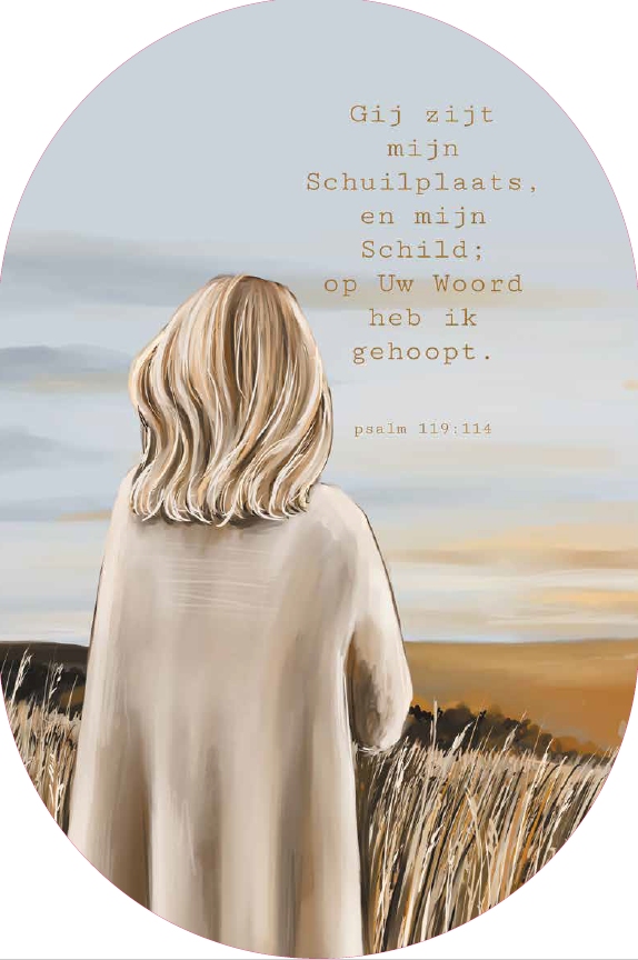 Muurdecoratie Gij zijt mijn Schuilplaats