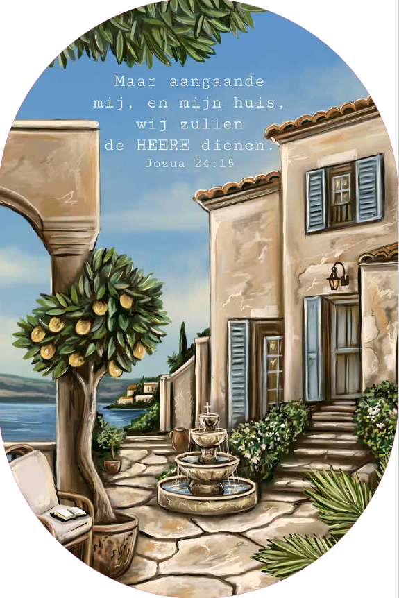 Muurdecoratie Maar aangaande mij