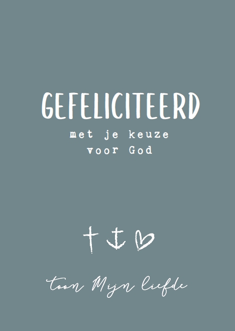 Belijdenis/Doop