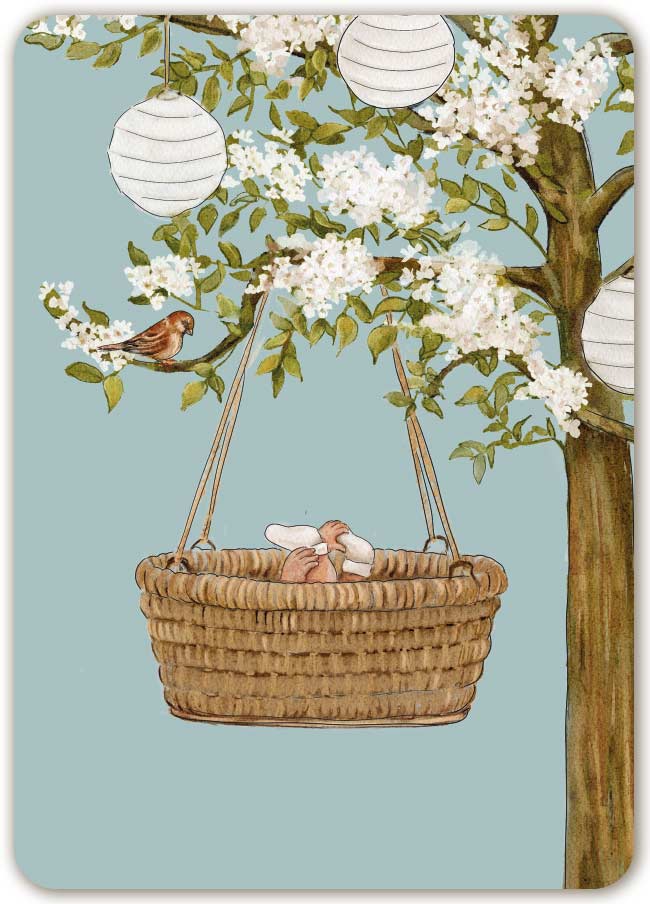 Blanco (zonder opdruk geboorte zoon)