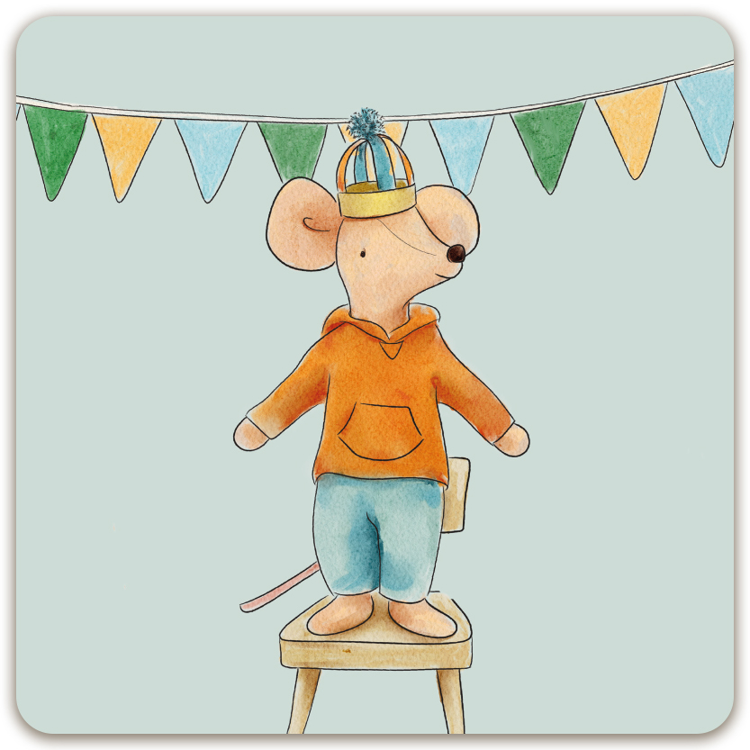 Blanco (zonder opdruk verjaardag)