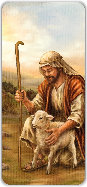 Boekenlegger Herder met lammetje