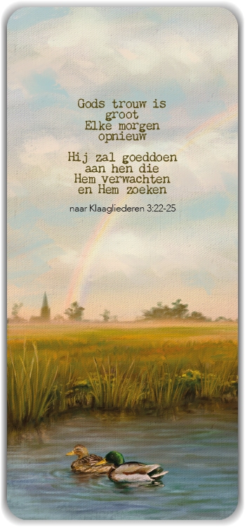 Boekenlegger Gods trouw is groot