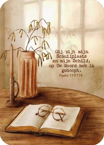 Kaartje A7 Gij zijt mijn Schuilplaats