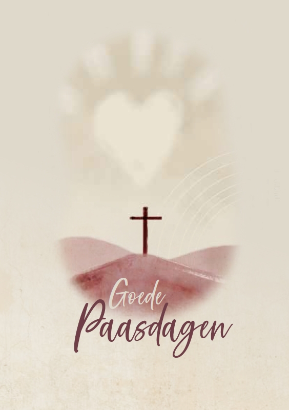Prentbriefkaart Goede Paasdagen