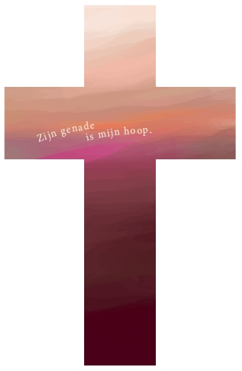 Kruis Zijn genade is mijn hoop.
