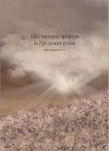 Poster A3 Elke morgen opnieuw