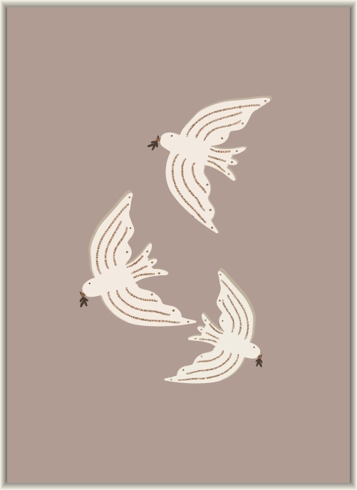Duiven (Blanco)