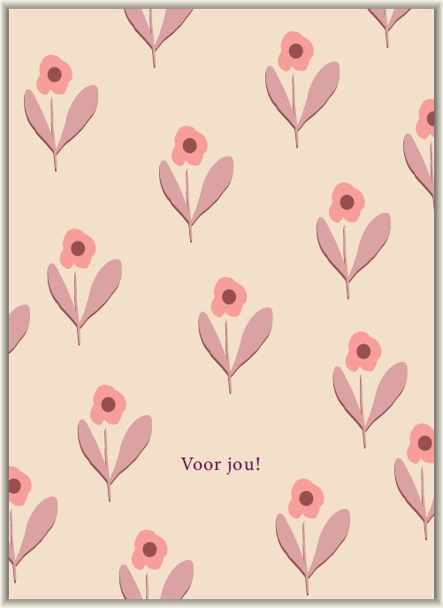 Voor jou!