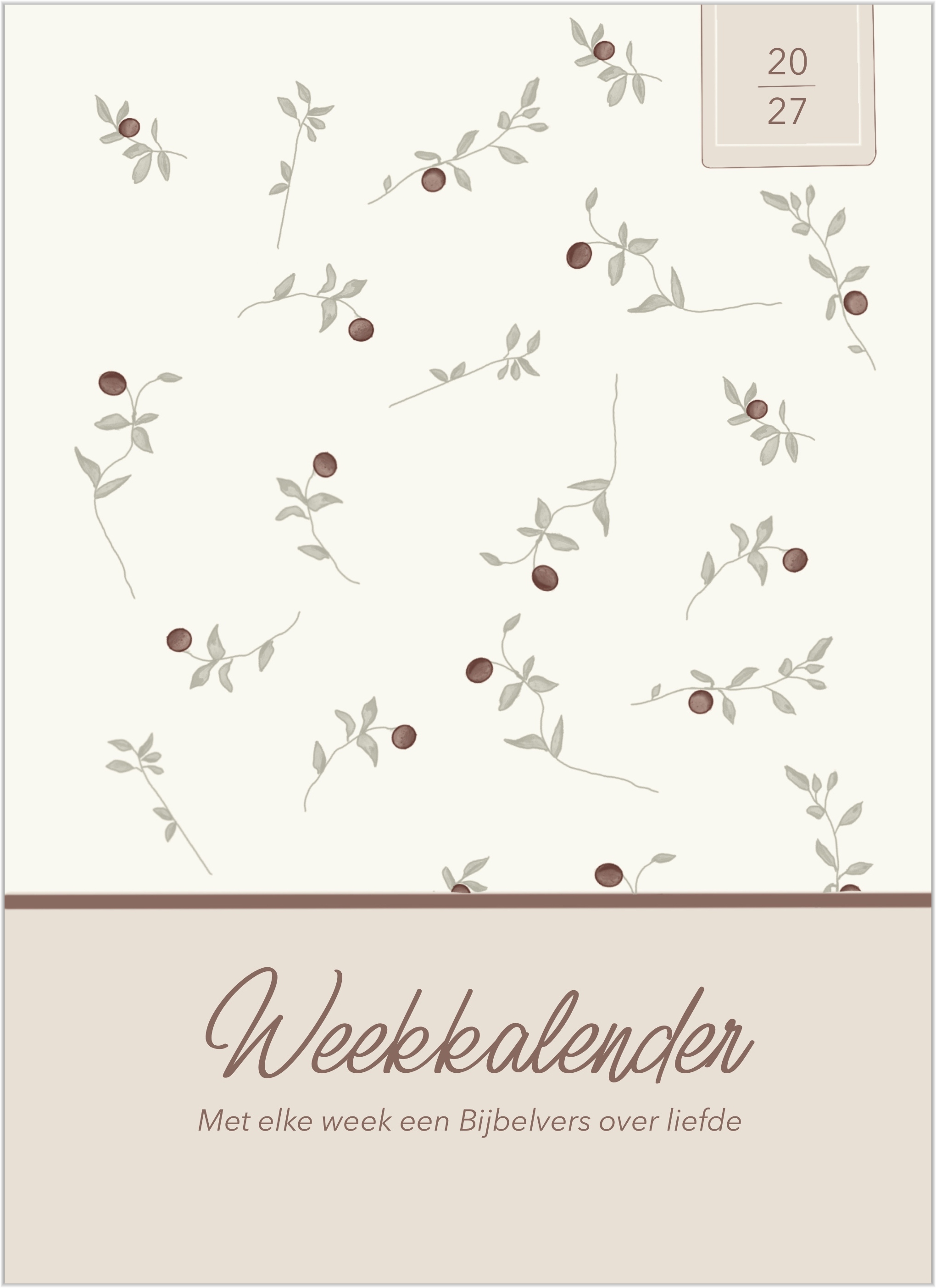 Weeknotitiekalender Vrede