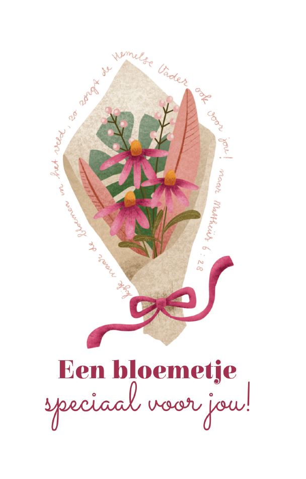 Een bloemetje speciaal voor jou!