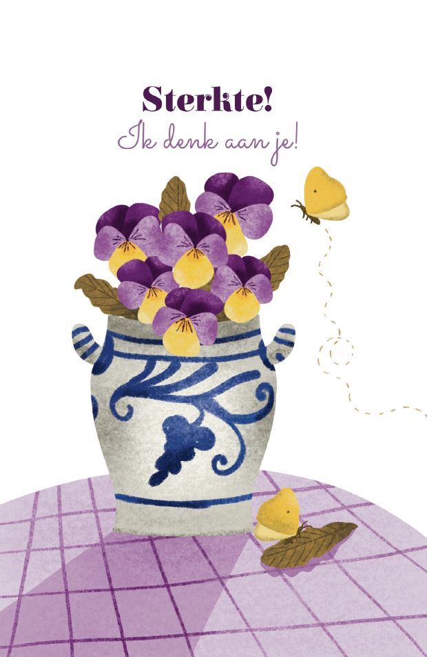 Sterkte Ik denk aan je