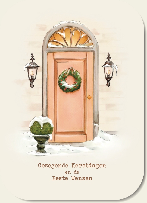 Kaartje A7 Gez. Kerstdagen/Beste Wensen