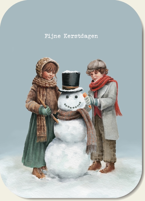 Kaartje A7 Fijne Kerstdagen