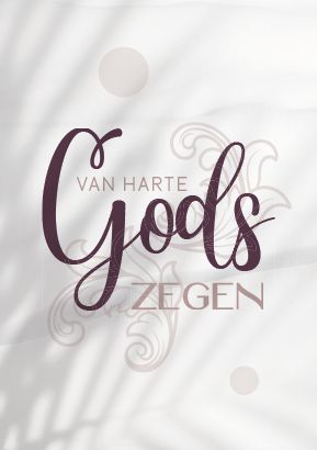 Minikaart Gods zegen