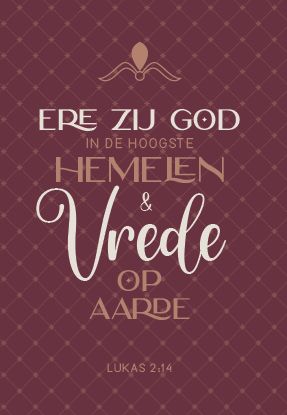 Minikaart Ere zij God