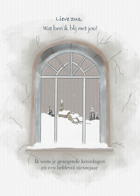 Gezegende kerstdagen/ Zus