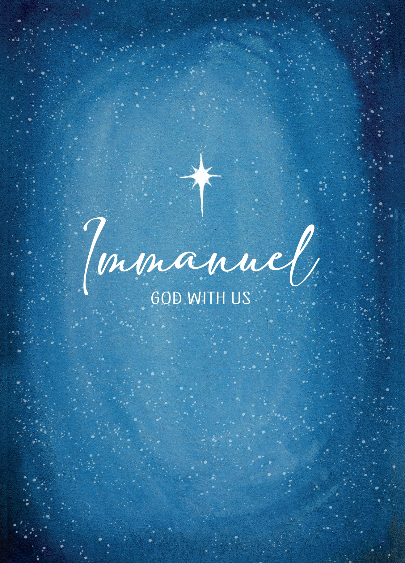 Immanuel God with us