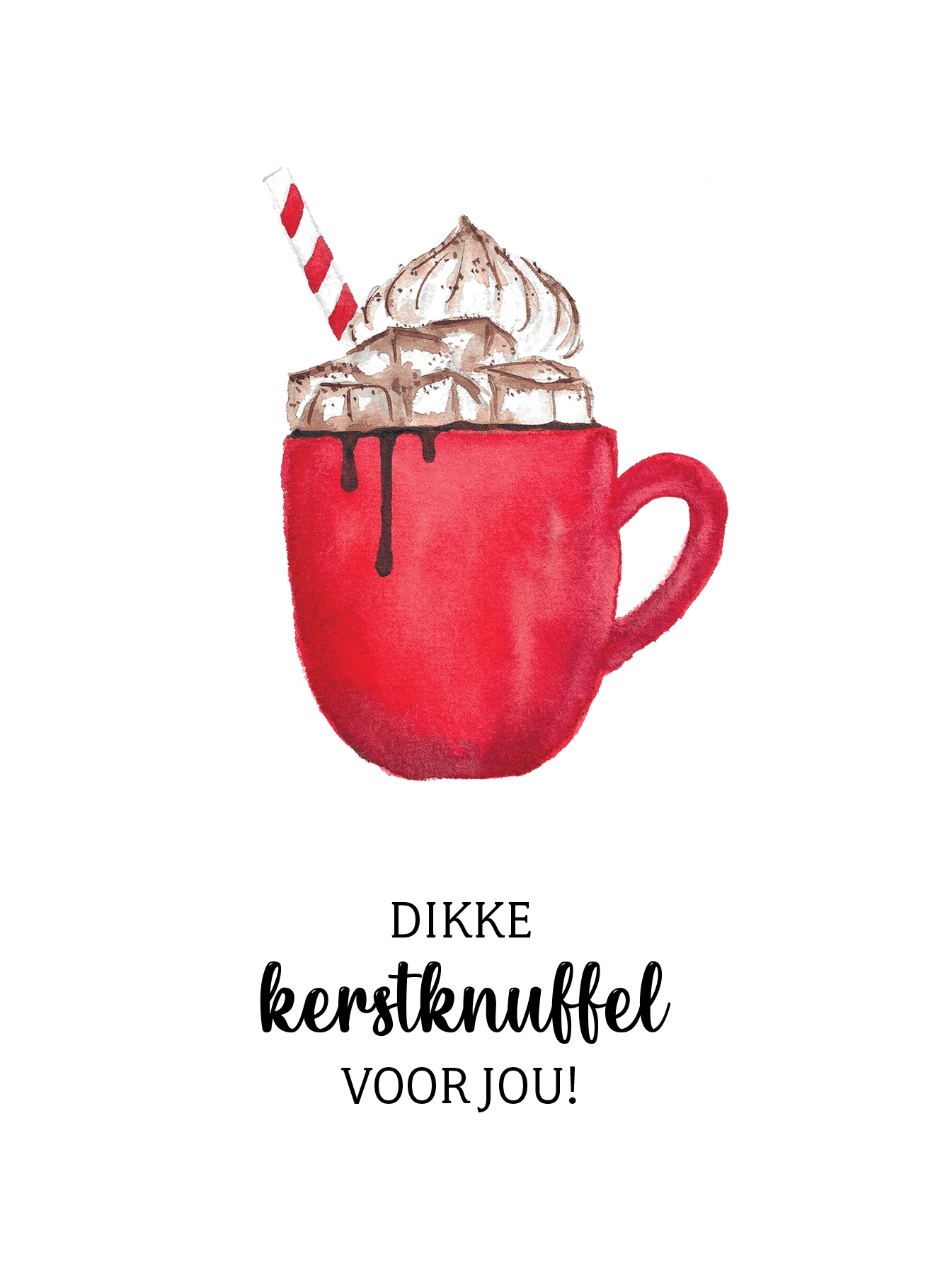 Dikke kerstknuffel voor jou