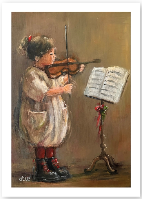 Blanco - Meisje Viool
